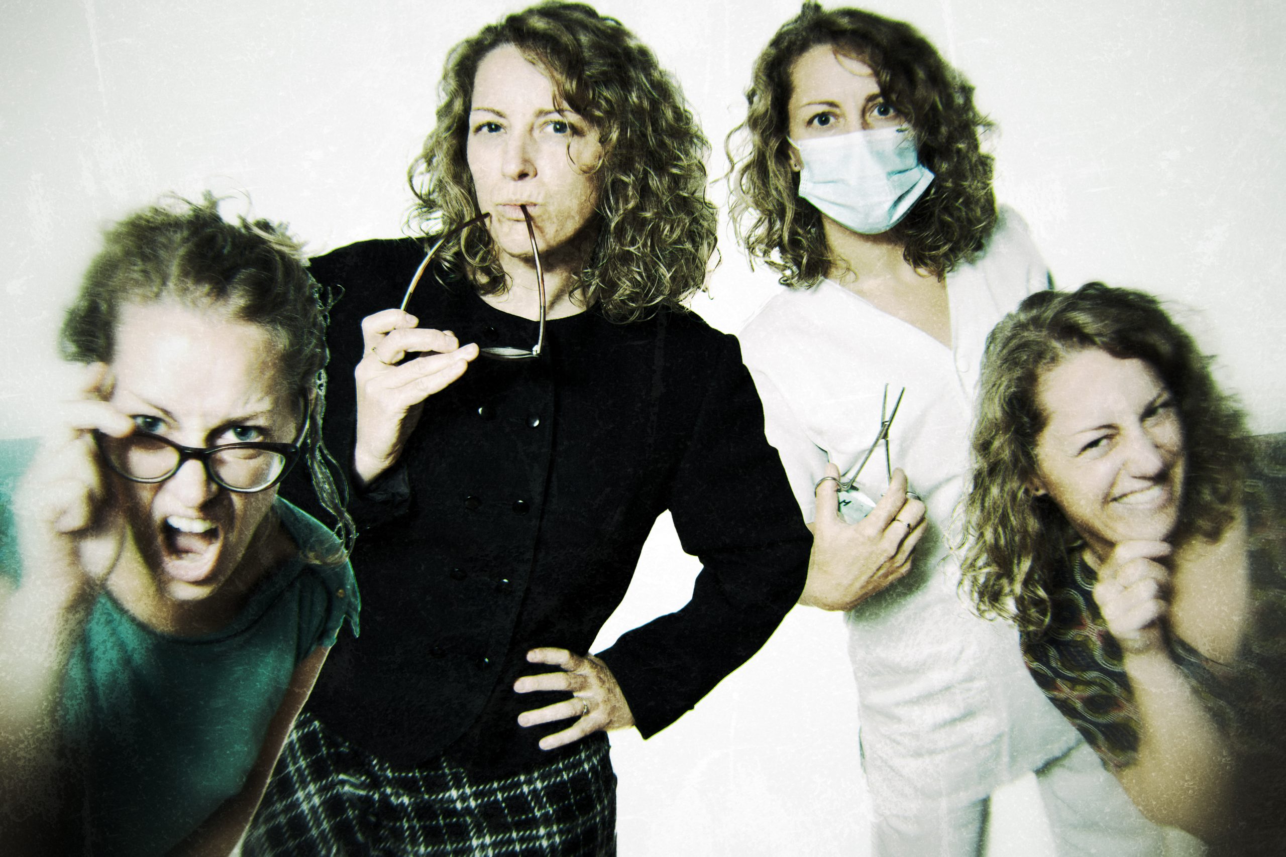 Mirelle et ses masques, par Benoît Felten, pour Patient 13